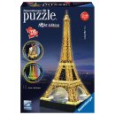 Ravensburger 3D Puzzle-Bauwerke - 12579 Eiffelturm bei Nacht