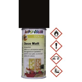 Dupli Color Deco-Spray Matt Schwarz 150 ml