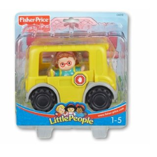 Mattel Fisher-Price Little People Wheelies Sortiment Schulbus
