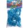 Rainbow Loom® Latex-freie Gummibänder Metallic blau  300TL