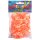 Rainbow Loom® Rainbow Loom Silikonbänder DualFarben Orange-weiss 300Stk