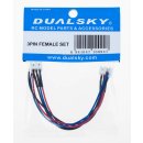 Dualsky DS40094 Kabel mit 3 Pin Buchse (2 Stk)