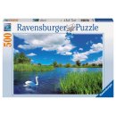 Ravensburger Puzzle: 500 Teile - Schwanenidylle