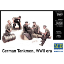 German tankmen, WWII era in 1:35