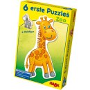 HABA 1004276001 - 6 erste Puzzles Zoo