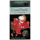 Crystal Snoopy im Flugzeug (Puzzle) rot