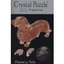 Crystal Dackel (Puzzle) braun