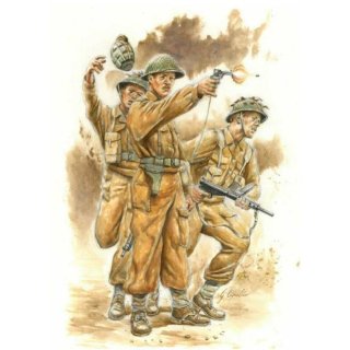 ITALERI 1:56/28mm Fig.-Set WWII Brit. Infanterie