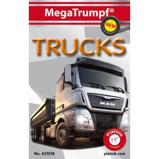 PIATNIK 421518 - Kartenspiel Trucks silber
