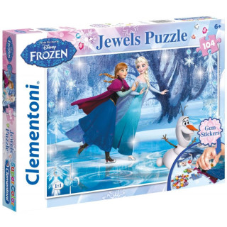 Frozen Die Eiskönigin - Jewels - 104 Teile Puzzle