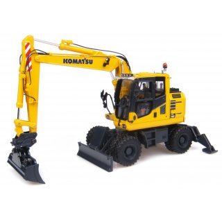 UH Construction 8083 - Komatsu PW148-10 with standard & ditch cleaning bucket - 1:50