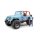 Bruder 02541 Jeep Cross Country Racer blau mit Rennfahrer