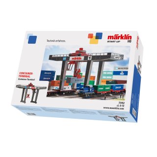 MÄRKLIN (072452) Start up  Containerterminal(manuell)