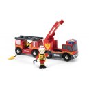 BRIO 33811 Feuerwehr-Leiterfahrzeug mit Licht & Sound