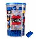 Simba - 104118906 - Blox 100 blaue 8er Steine in Dose