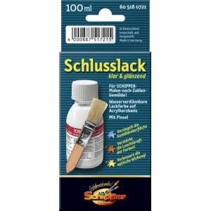 Schipper 605180721 MNZ - "Schlusslack" klar & glänzend