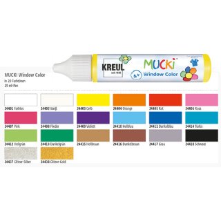 MUCKI 24401 -  Window Color Farblos 29 ml