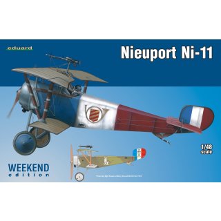 Eduard Plastic Kits 8422-Nieuport Ni-11 Weekend edition
