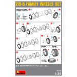 MiniArt 35196 - ZIS-5 Family Wheels Set  1:35