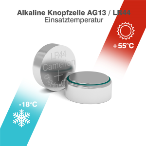 Camelion LR 44 Knopfzelle Alkaline