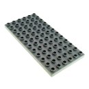LEGO Duplo - Bauplatte mit 6 x12 Noppen hellgrau