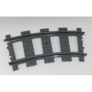 LEGO 1 Stück Schienen gebogen NEU