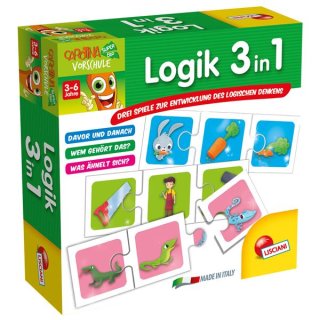 LISCIANI GIOCHI 054718  Logik 3 in 1