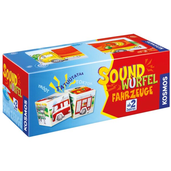 KOSMOS 69737 Soundwürfel Fahrzeuge