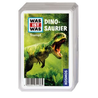KOSMOS 741365 Kartenspiel WAS IST WAS Trumpfspiel Dinosaurier