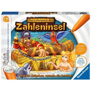 Ravensburger 00512 tiptoi® Spiel Das Geheimnis der Zahleninsel