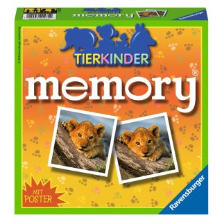 Ravensburger Lustige Kinderspiele - 21275 Tierkinder memory®