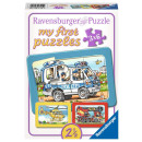 Ravensburger My first puzzle - Rahmenpuzzle - 06115 Feuerwehr, Polizei, Rettungshubschrauber