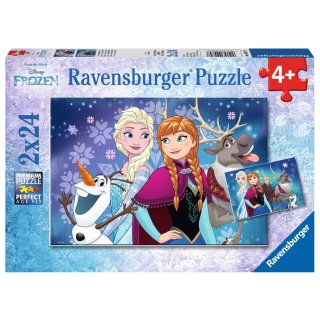 Ravensburger 09074 Disney Frozen Nordlichter 2 X 24 Teile