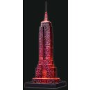 Ravensburger 3D Puzzle-Bauwerke - 12566 Empire State Building bei Nacht