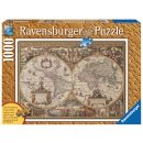 Ravensburger 1000 Teile - 19004 Antike Weltkarte -...