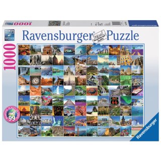 Ravensburger 1000 Teile - 19371 99 Beautiful Places on Earth