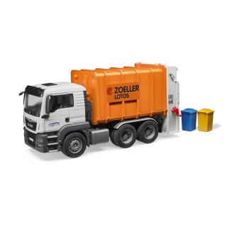 Bruder 03762 MAN TGS Müll-LKW Hecklader orange