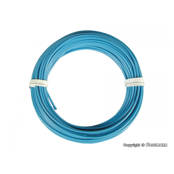 Viessmann 6861 - Kabelring, 0,14mm, blau, 10m