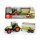 DICKIE 203736004 - CLAAS TRACTOR AND TRAILER