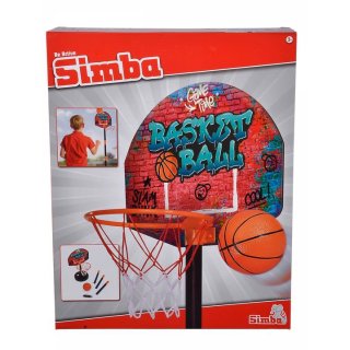 Simba 107407609 Basketball Set mit Ständer