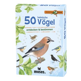 Moses Verlag 9715 Expedition Natur - 50 heimische Vögel