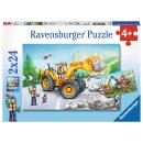 Ravensburger 07802 Bagger und Waldtraktor 2x24 Teile