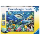 Ravensburger 100 Teile XXL - 10951 Riff der Haie