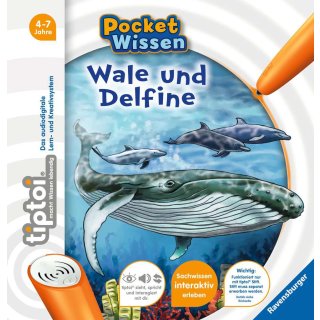 Ravensburger tiptoi Bücher 55409 - Pocket Wissen: Wale und Delfine
