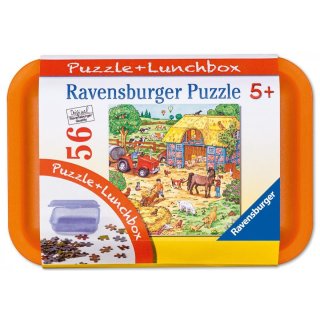 Ravensburger Puzzle + Brotdose - Unser Bauernhof