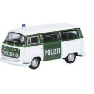 Schuco  452800900 Fahrzeug VW T2a Bus "Polizei" / 1:87