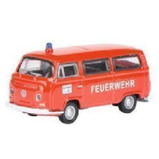 Schuco 452800800 Fahrzeug VW T2a Bus "Feuerwehr" / 1:87