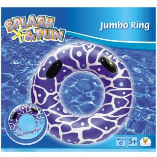 Splash & Fun 77602623 Schwimmring mit Griffen Ø 80 cm
