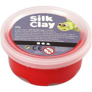 Silk Clay®, 40 g, rot