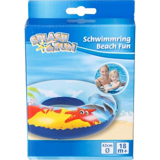 Splash & Fun 77502343 Schwimmring Beach Fun, Ø42cm